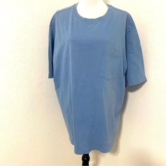 Roundtree & Yorke Men’s Short Sleeve Pocket Shirt 100% Cotton Size 2XLT - Picture 1 of 6